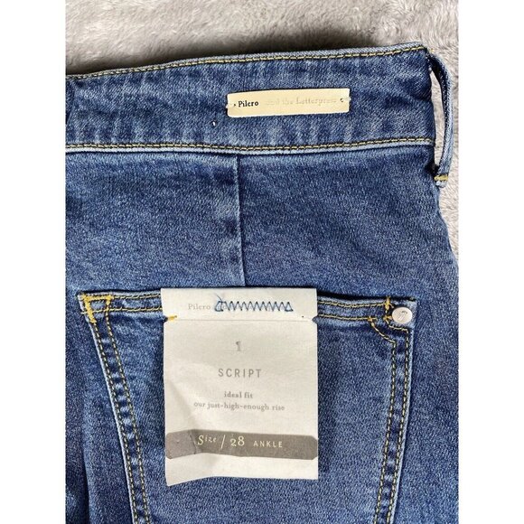 Pilcro & The Letterpress Script Stirrup Ankle Jeans - Size 28 - Picture 8 of 14